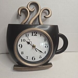 Yuan Long Coffee Cup Wall Clock E-001